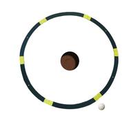 Anneaux de de Golf - Anneaux de de Trou de Golf - Exercices de Chipping Qui affichent des Cercles - Différentes Formes - Accessoires de Golf pour Dressage et Putting