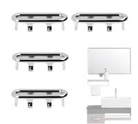Anneaux De Débordement D’évier - Couvercle De Trop-Plein pour éVier Dé Salle Dè Bain | 4 Pièces Anneaux Dè Trop-Plein pour Lavabo, Accessoires LavaboLavabo sur Pied | Anneau Décoratif Pöur Lavabo