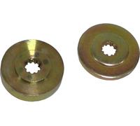 Anneaux de Fixation Disque - Accessoires pour débroussailleuses Qui garantissent Un Maintien Ferme et Durable, fabriqués en matériaux résistants
