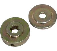 Anneaux de Fixation Disque pour débroussailleuse - Anneaux résistants en Acier, faciles à Installer, assurent Un Maintien sûr et Durable dans Les travaux de Jardin.* #*