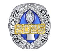 Anneaux de Football Fantasy 2025, Objets de Collection for la fête des pères, Anneaux de Championnat, Anneaux de Championnat FFL, Souvenirs de Fans, présentoirs de Football for Amis et présentoirs(8)
