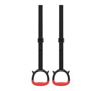 Anneaux de Gymnastique - Anneaux de Swing pour Les pour l'entraînement en Force et en Fitness | Construction en Nylon, en Caoutchouc et abs, Strong et sûr, idéal pour la réhabilitation de gymn