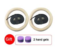 Anneaux De Gymnastique Antidérapants, 2 Pièces, Sangles Réglables, Décoration Confortable Pour L'entraînement De Force, Tractions, Livraison Directe