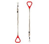 Anneaux de Gymnastique pour | Accessoires de Fitness à la Maison réglables antidérapants avec Longues Sangles pour tractions et Balancement - pour Adolescents, Adolescents, extérieur