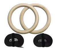 Anneaux de gymnastique pour barre de traction, anneaux d'exercice avec sangles | Anneaux de calisthenics antidérapants - Anneaux d'exercice, appareils de gymnastique avec boucles pour l'entraînement à