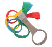 Anneaux de Gymnastique pour Bébé, 5 Pièces, Plastique, pour Lit | Aide à Se Lever, Installation Facile, pour Parc et Berceau, Pratique pour Bébé et Garçon et Filles, Usage Quotidien