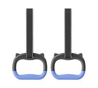 Anneaux de gymnastique pour enfants 200 kg avec barre de traction réglable | Anneaux d'exercice avec sangles pour parcours d'obstacles, aire de jeux, arrière-cour, maison, intérieur, extérieur, sous-sol
