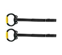 Anneaux de gymnastique pour - Ensemble de bagues suspendues pour jeu actif, entraînement pour le fitness et la coordination | accessoire de gymnastique domestique avec barre de traction pour