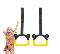 Anneaux de gymnastique pour - Poignées de barre trapèze en nylon, entraînement de force réglable pour | Équipement professionnel d'aide à la traction pour intérieur ou extérieur