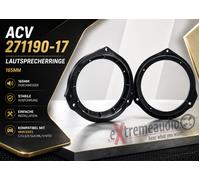 Anneaux de haut-parleur ACV 271190-17 compatibles avec Mercedes C, CLS, E,...