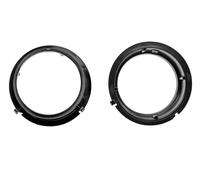 ACV Supports haut-parleur D165 mm arrière compatible Mercedes Classe E 95-02 – Lot de 2