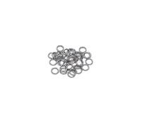 Anneaux de jonction 30-200Pcs 3-25mm Stainless Steel Split Ring Open Single Loops Jump Rings Connectors for DIY Jewelry Making Findings Accessories(0.7 x 4mm 200pcs)