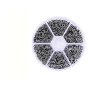 Anneaux de jonction 4/5/6/7/8/10mm Open Jump Rings for Jewelry Making, Split, Link Loop, DIY Findings, 1 Set Box(Color 5)