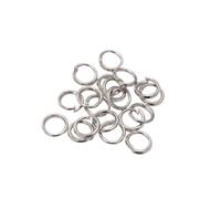 Anneaux de jonction 50-200pcs/lot 3-20mm Open Jump Rings Loops Split Connectors for DIY Jewelry Making Findings Diy Accessories(Color 7,7mm x 200pcs)