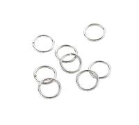 Anneaux de jonction 50-200Pcs/lot Open Jump Ring Split Connecting Rings for DIY Jewelry Making Accessories(Color 5,1.2x10mm 50Pcs)
