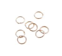 Anneaux de jonction 50-200Pcs/lot Open Jump Ring Split Connecting Rings for DIY Jewelry Making Accessories(Color 3,0.9x8mm 100Pcs)