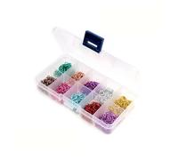 Anneaux de jonction One Set Box 3 4 5 6 7 8 10mm Colors Open Jump Rings Split Link Loop for DIY Jewelry Making Findings Connector(Aluminum 6mm 1000pcs)