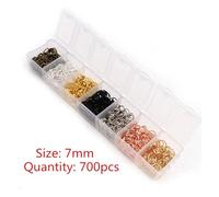 Anneaux de jonction One Set Box 3 4 5 6 7 8 10mm Colors Open Jump Rings Split Link Loop for DIY Jewelry Making Findings Connector(Mixed 7mm 700pcs)