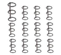 Anneaux De Livre De Bureau À Feuilles, 12 Pièces, 3 Anneaux Fendus, Diamètre Intérieur De 20mm