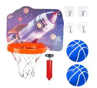 Anneaux de montage mural - PP 40 x 29 cm Intérieur Anneaux de basket-ball pliable lumineux pour | Anneau de basket-ball pour chambre au-dessus de la porte réglable pour bureaux