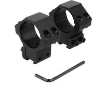 Anneaux de montage pour lunette de visée à queue d'aronde de précision 25,4 mm, fixation sécurisée, en alliage d'aluminium anodisé, profil