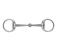 Mors FEELING tête olive pour bridon double 12,5 cm