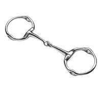 Anneaux de mors releveur olive pour cheval Feeling Argenté 115 mm