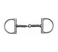 Anneaux de mors verdum à rouleaux pour cheval Feeling Argenté 145 mm