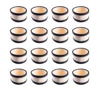 Anneaux de nettoyage en fibre de laine pour boules de billard, 16 pièces pour américain et 22 pièces pour snooker, idéal pour l'entretien du matériel (billard USB (16 pièces))