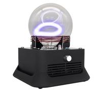 Anneaux de Plasma musicaux, Dispositif Lumineux en Verre, Boule de Verre Compatible diamètre extérieur 9 cm/13 cm, Lampe Boule de Plasma avec lecteurs de Musique(13cm)