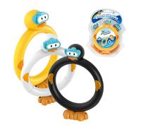 Anneaux de plongée de Piscine - 3X Dessin animé Récupérer des Jouets, Un de de nage, Une activité d'eau extérieure Durable | Jouets de Piscine familiale Amusante