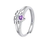 Anneaux de pouce en laiton robuste avec cœur et perles tournantes pour soulager l'anxiété et la gestion du stress Bagues tendance, taille unique, Comme décrit, Comme décrit.