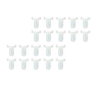 Anneaux de Présentation pour Gel à Ongles, Nuancier Blanc ABS 100 Pièces | Cartes de Couleurs pour Ongles, Bagues de Manucure, Usage Maison, Affichage Pratique, Gain de Temps
