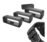 Anneaux de rechange sécurisés en silicone compatibles avec les boucles de bracelet de montre Garmin Forerunner, supports de fixation pour bracelets de montre intelligente en caoutchouc pour Garmin