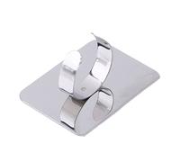 Anneaux de réglage de palette en acier inoxydable populaires pour le maquillage avec des mélanges de fonds de teint liquides Pratique et populaireDurabilité