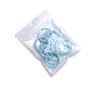 Anneaux de reliure en plastique flexible - Porte-clés coloré pour intercalaires, cartes, scrapbooking, mots, cartes, reliure, bureau, feuilles volantes