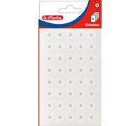 Anneaux de renforcement de perforation Herlitz 13 mm blanc