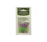 Clover Mfg – Anneaux de repères souples – Violet/Vert