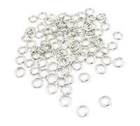 Anneaux de saut de qualité supérieure 500 pièces ouvert et fermé Conclusions de bijoux Résultats de bricolage pour Ras de cou Nec4mm open jump ring pendentif reliant la bague argent 500 pac Li-ly