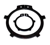 Anneaux de sécurité en acier à ressort avec languettes DIN 983