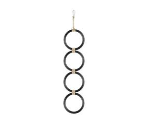 Anneaux de serpent - Jouet d'escalade et d'occupation pour reptiles - Terrarium de reptiles - Accessoire d'exercice durable pour l'entraînement des serpents, les gardiens de zoo, les propriétaires
