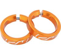 Anneaux de serrage de poignée CONTEC "G-Ring Select", anneau de serrage de poignée de vélo en aluminium, pour le serrage, par exemple, des poignées CONTEC Lock-on Trail, Trail Pro, Trail X. Paquet de