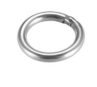 Anneaux de soudure sans couture en acier inoxydable, joints toriques soudés, 10 pièces, argent 20-60mm ID 3-5mm d'épaisseur(30x3mm)