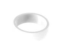 Anneaux de sport souples et élastiques en silicone légers et résistants à la transpiration pour homme et femme - Accessoires de doigts imperméables - Bracelet en silicone pour la randonnée, White