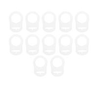 Anneaux De Sucette En Silicone, 12 Pièces, Supports De Clips Factices, Adaptateurs De Sucette Pour Bébé