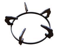 Anneaux de support antidérapants pour wok en fer - 20,2 cm - Convient pour la cuisine