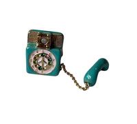 Anneaux de téléphone style antique avec revêtement d'huile et fonction accessoire de mode pour filles cadeaux méchants, taille unique, Comme décrit, Comme décrit.