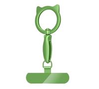 Anneaux de téléphone Support de sangle Patchs Grip Patchs Alliage d'aluminium Fermoir Pas de colle Pièces de rechange pour coque complète Ensemble coloré de poignée de doigt