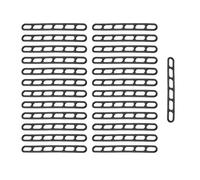 Anneaux de tension en plastique solides pour une protection contre les intempéries - Plusieurs trous - Ombre extérieure extérieure - Accessoires de durabilité - Plastique - Ancrage extensible
