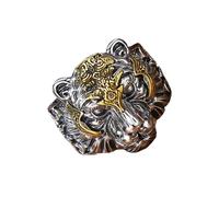 Anneaux de tête d ' animal, bande ouverte réglable, accessoires de doigt, bijoux de déclaration, d ' anniversaire et de vacances pour lui